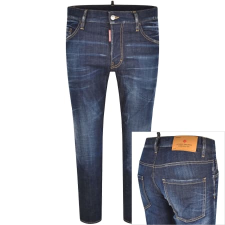 DSQUARED2 Cool Guy Slim Fit Jeans Blue | Mainline Menswear